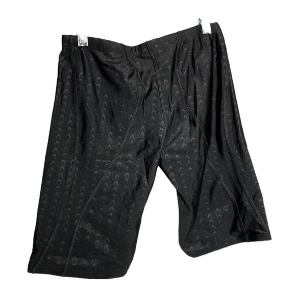 Flow Boy's Swim Gear Black Sportswear Elastic Waist Fitted Size 30 NWT - Picture 2 of 4